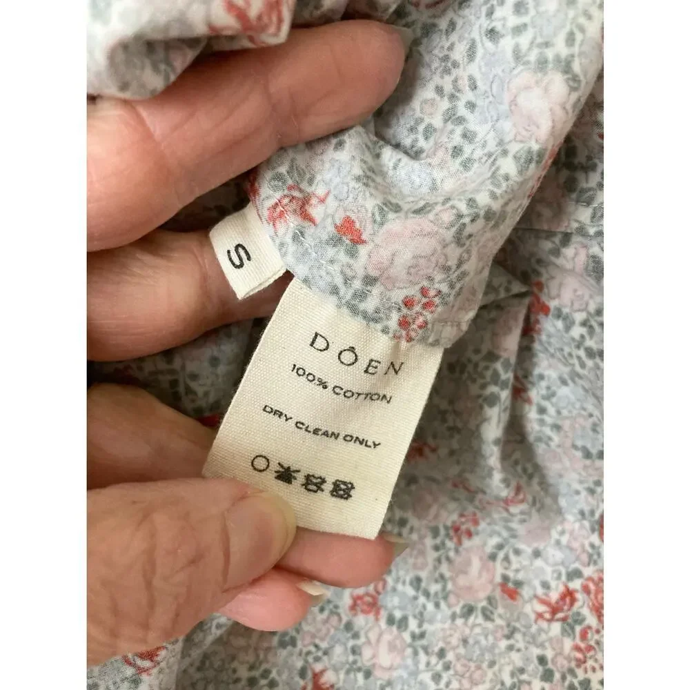 DOEN Sia Top Petit Jardin Floral Blouse S